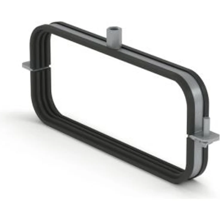 STEEL flow SF 150 Flachkanalhalterung, Abluftzubehör, verzinkter Stahl