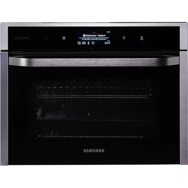 Samsung NQ50J9530BS-EG Kompaktofen mit Mikrowelle 45 cm 50l Edelstahl - Preisvergleich – Bild 2