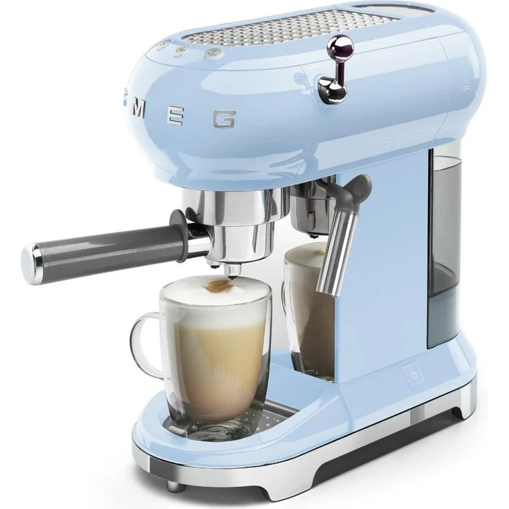 Smeg 146875 Kaffeemaschine, Einstellbare Kaffeetemperatur mit Milchaufschäumer – Bild 3