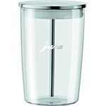 Jura 72570 Glas-Milchbehälter 0,5 L inklusive Milchschlauch, Transparent, 9,2 x 9,2 x 13,5 cm