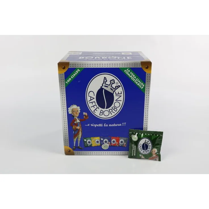 Caffè BORBONE Decaff ESE Pads - 100 Stück - entkoffeiniert
