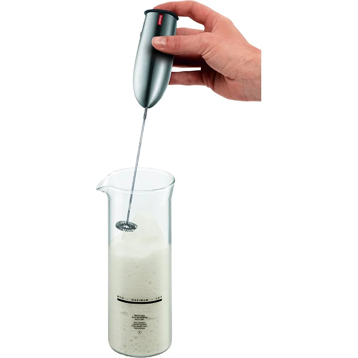 Bodum Schiuma Milchschäumer (Edelstahl, Batteriebetrieben) glänzend – Bild 4