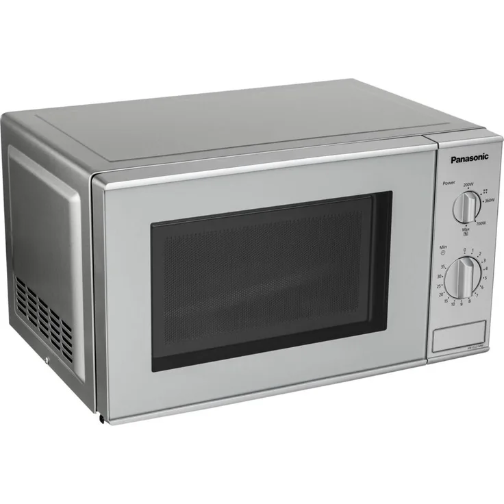 Panasonic NN-E221MMEPG Mikrowelle, Standgerät, 800 Watt, 20 Liter Garraum, silber
