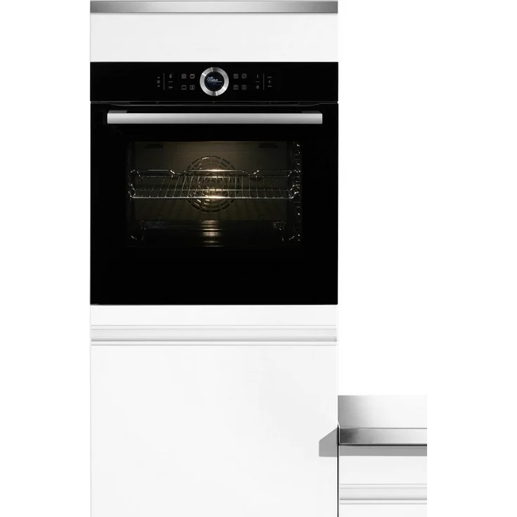 Bosch HBG635BB1 Serie 8, Backofen, Energieeffizienzklasse A+, Einbaugerät, Volumen 71 l, Breite 59,5 cm, groß (ab 65 l), hydrolytische und teils katalytische Selbstreinigung, schwarz – Bild 2