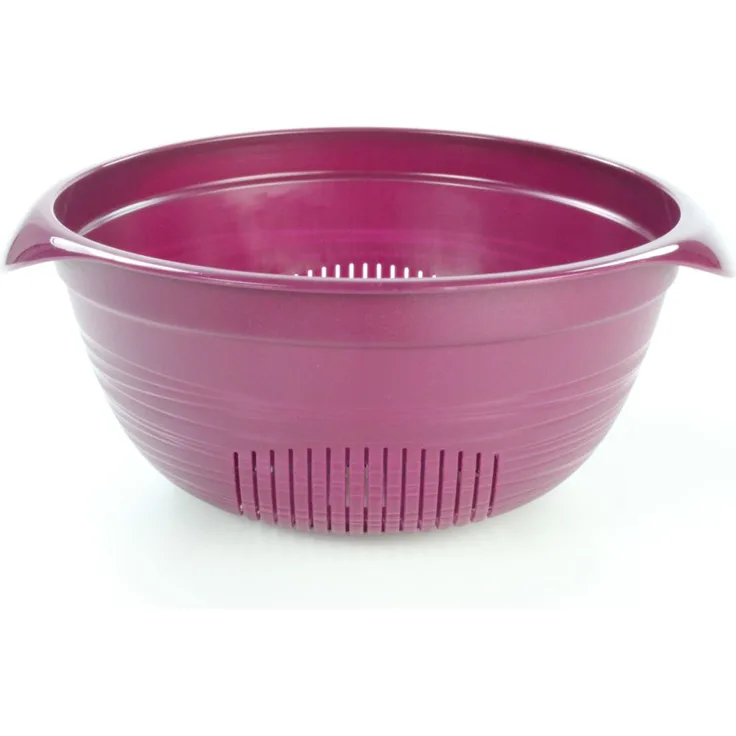 Tupperware Rühschüssel Sieb 3,5 L für CombiPlus lila Backen