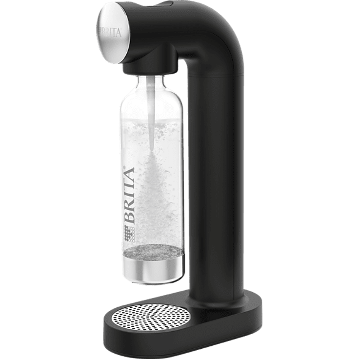 BRITA sodaONE Wassersprudler, inkl. CO2-Zylinder, 1 PET-Flasche, schwarz