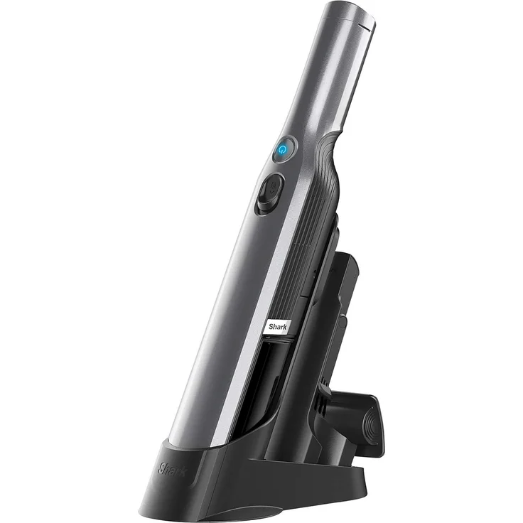 Shark Akku Handsauger, kabelloser Handstaubsauger ohne Beutel in edlem Design WV200EU, einfach zu entleeren, wird durch Zubehör zum Tierhaar Handstaubsauger – Bild 1
