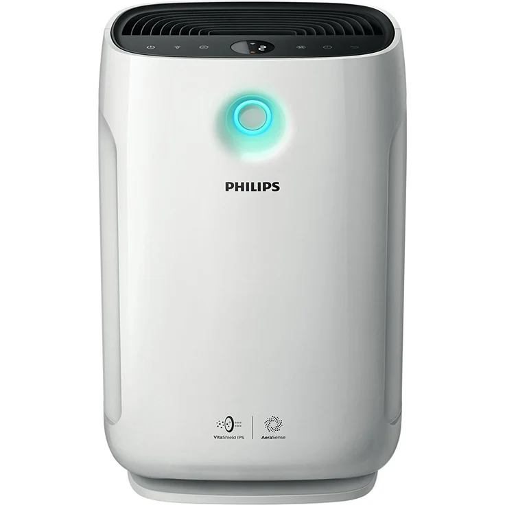 Philips AC2889-10 Luftreiniger Connected (für Allergiker und Raucher, 79m², CADR 333m³-h, AeraSense Sensor, mit App-Steuerung) weiß – Bild 1