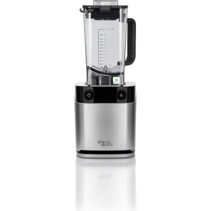 bianco di puro Hochleistungsmixer Volto N matt silver