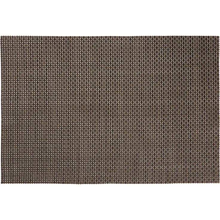 Kesper Platzset, Platzdecken, Platzunterleger, 1 Stück, aus Kunststoff, Maße: 430 x 290 x 1 mm, silber