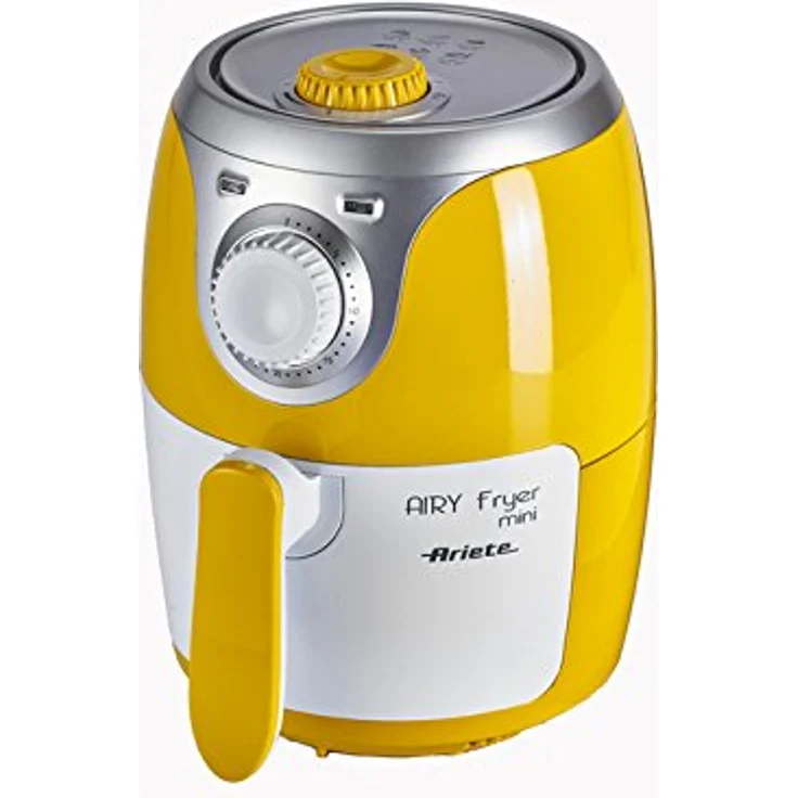 Ariete 4615GE HeißluftFritteuse-4615 HeißluftFritteuse, 1000, Kunststoff, 2 liters, gelb – Bild 1