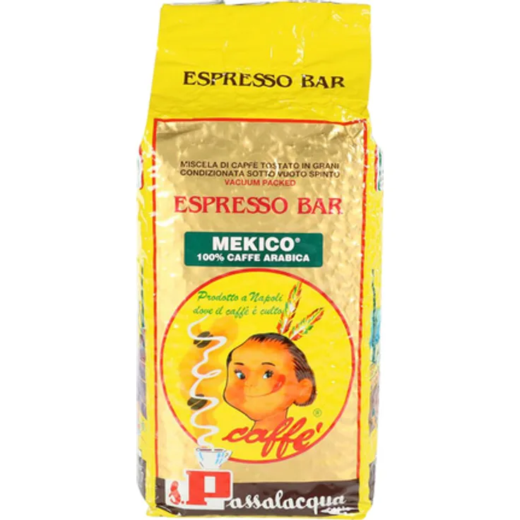 PASSALACQUA Mekico, ganze Bohne, 1kg