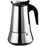 Ilsa ? Espressokanne, Edelstahl, silberfarben 12 Tassen Zentimeter silber
