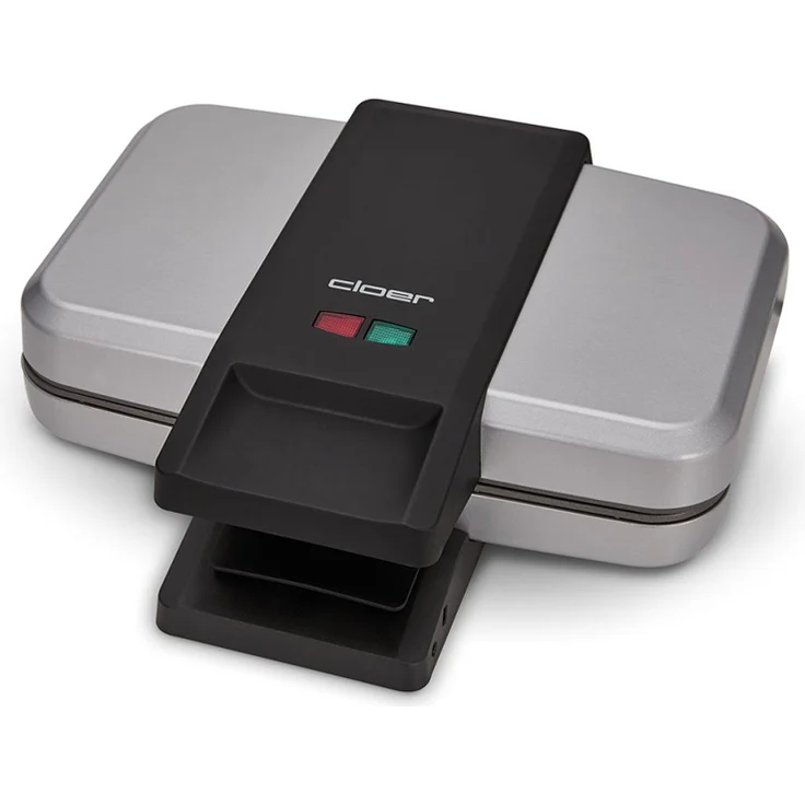 Cloer 6259 Sandwichmaker, für 2 Toasts, antihaftbeschichtet, 900 Watt – Bild 1