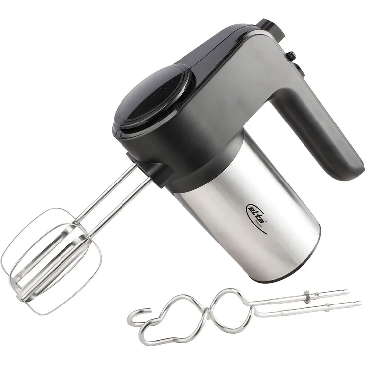 Elta Turbo Handmixer Edelstahl 400 W, 6 Geschwindigkeitsstufen