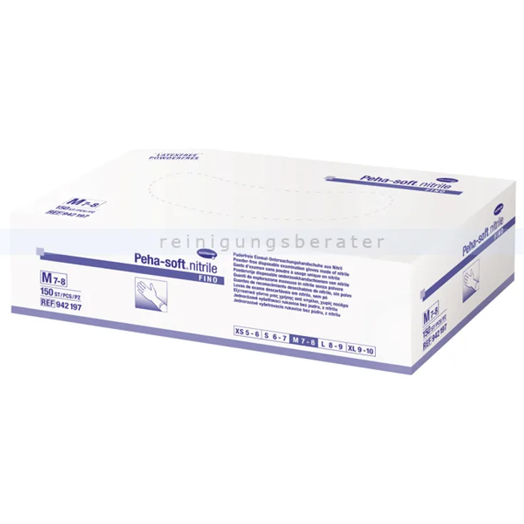 Hartmann Nitrilhandschuhe Peha-soft nitrile fino puderfrei XL