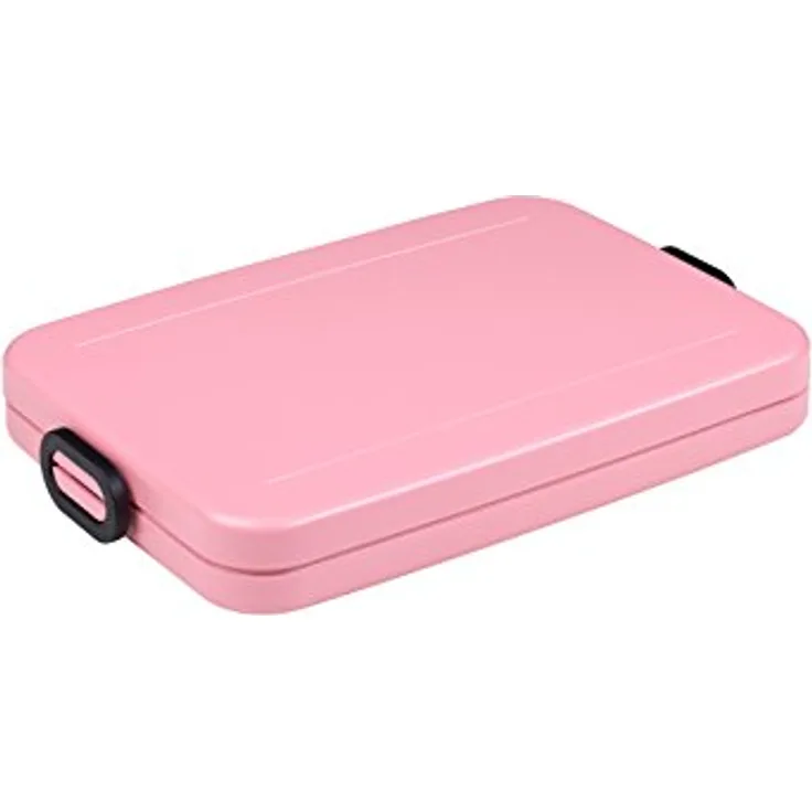 Mepal Nordic pink Lunchbox take a Break Flat, Plastik, 25.5 x 17 x 3.3 cm