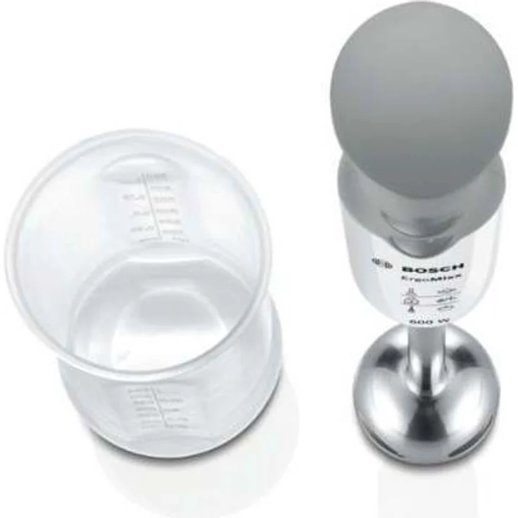 Bosch MSM66110 ErgoMixx Stabmixer, 600 W, Kunststoff, weiß-telegrau – Bild 2