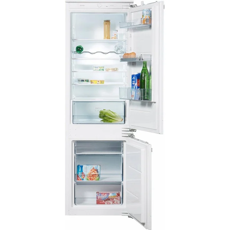 Gorenje RKI4182E1 Kühl-Gefrierkombination, Einbau, weiß, LED, Breite 54 cm – Bild 2