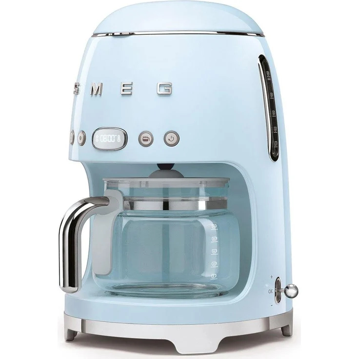 Smeg DCF02PBEU Filterkaffeemaschine, 1,4 l, hellblau – Bild 2