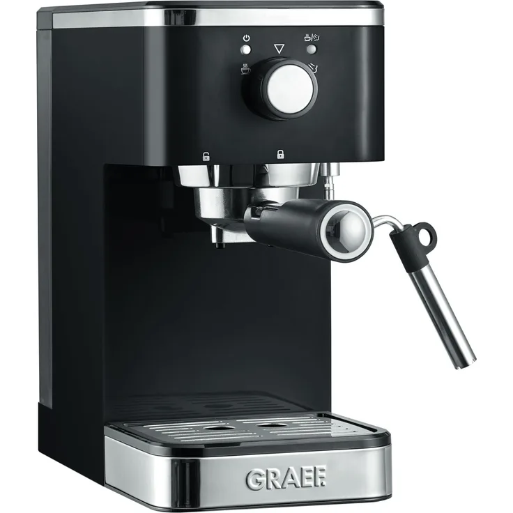 Graef ES402EU Salita Siebträger-Espressomaschine, 1400, schwarz