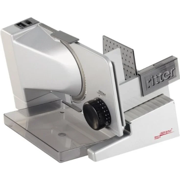 Ritter Allesschneider serano 7 Duo Plus, elektrischer Allesschneider mit Gleichstrommotor, made in Germany – Bild 1