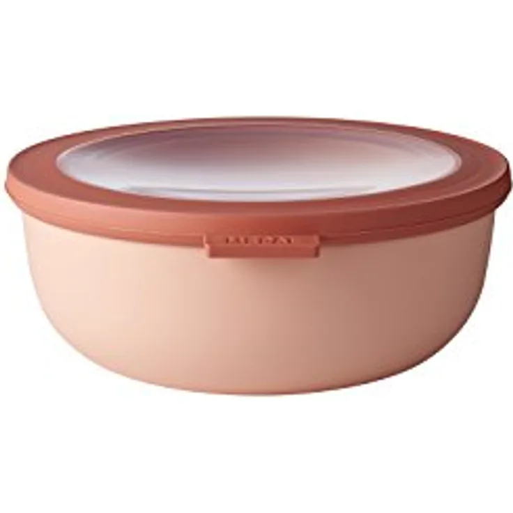 Mepal Multischüssel Cirqula 1250 ml, Plastik, Nordic Blush, 19.2 x 7.8 cm