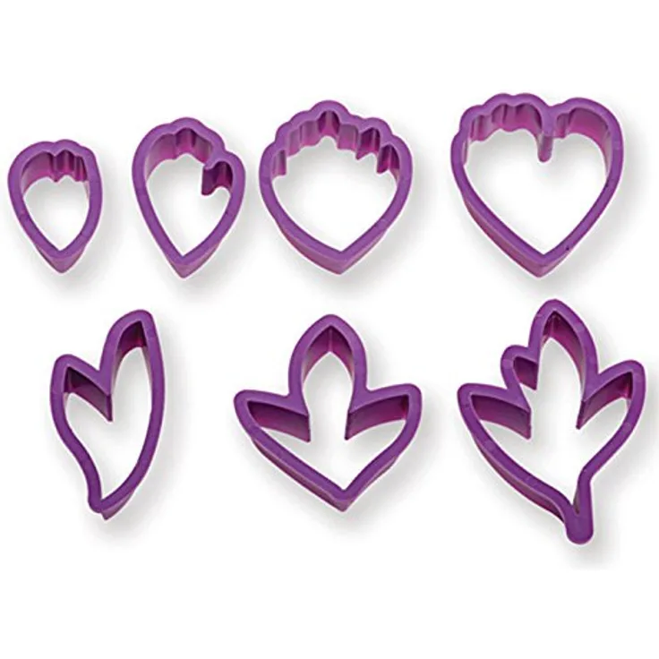 DECORA 0803020 AUSSTECHER-Set Pfingstrose 7-TLG