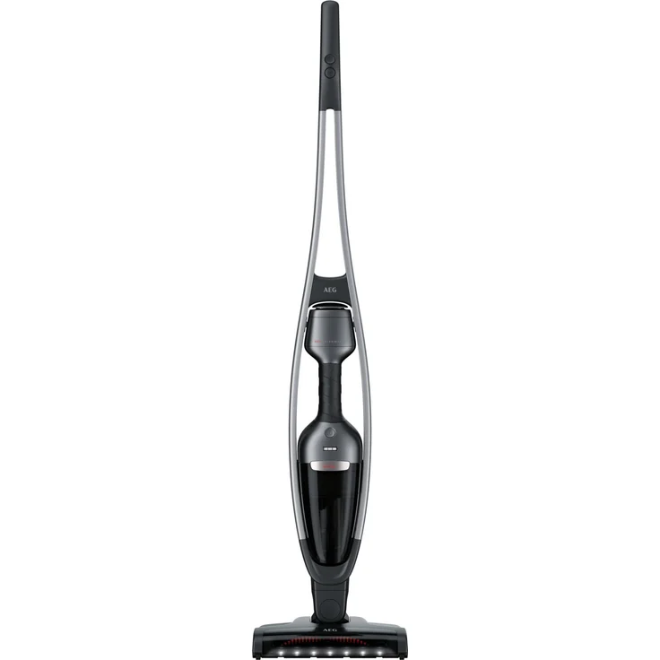 AEG QX9-1-ANIM Handstaubsauger, 55 min Akkubetrieb, LED-Frontlicht, 180° Drehgelenk, Bürstenreinigungsfunktion, freistehend, Shale Grey  – Bild 2