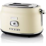 Westinghouse WKTT857WH Retro Serie Zwei-Schlitz Toaster weiß