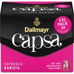 Dallmayr Capsa Espresso Barista XXL, Nespresso Kompatibel Kapsel, Röstkaffee, Kaffee, 39 Kapseln, 218 g