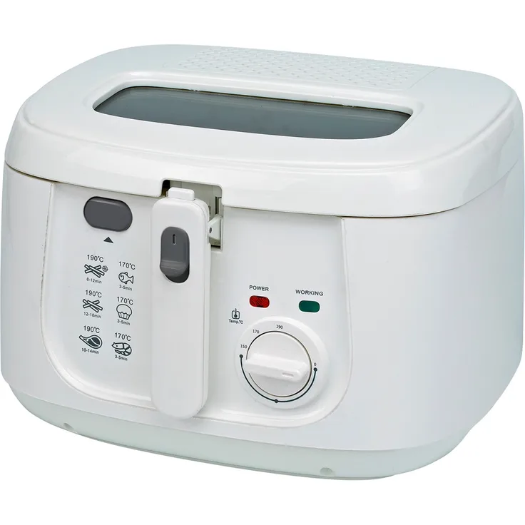 Deski Fritteuse 2,5 Liter 1800 Watt weiß