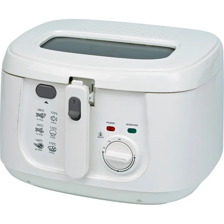 Deski Fritteuse 2,5 Liter 1800 Watt weiß – Bild 1
