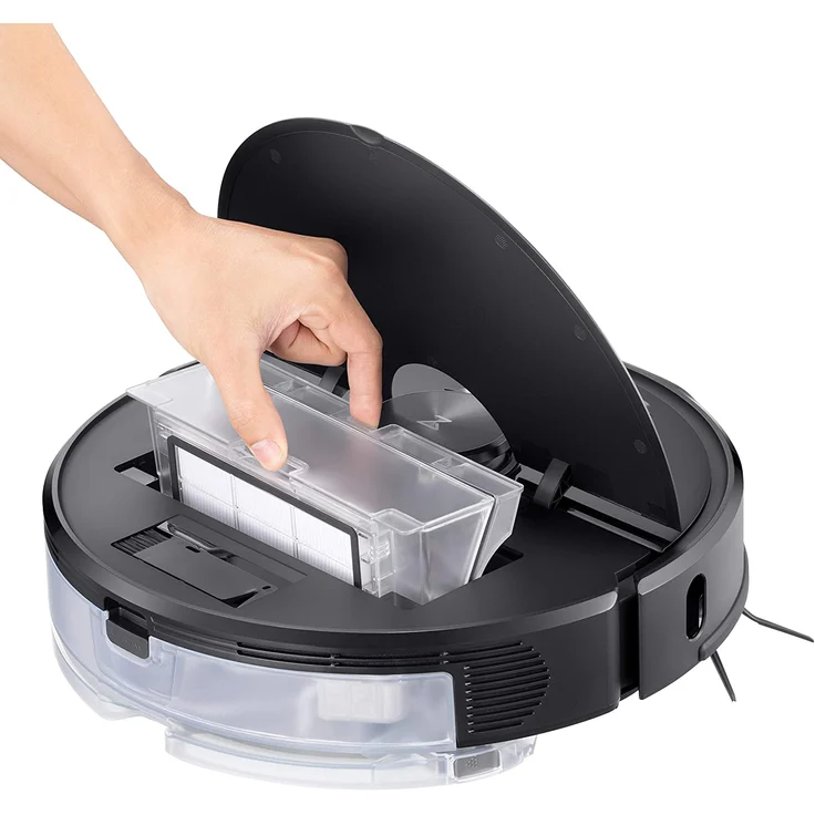 Roborock S6 MaxV Saugroboter mit Wischfunktion, 180 min Akkubetrieb, 2.500 Pa Saugleistung, App- & Sprachsteuerung, Raumerkennung, schwarz - Preisvergleich – Bild 8