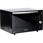 Panasonic NN-DF383BGPG Mikrowelle mit Grill, Inverter Mikrowelle, Standgerät, 1000 Watt, 23 Liter Garraum, ohne Drehteller, silber-schwarz 