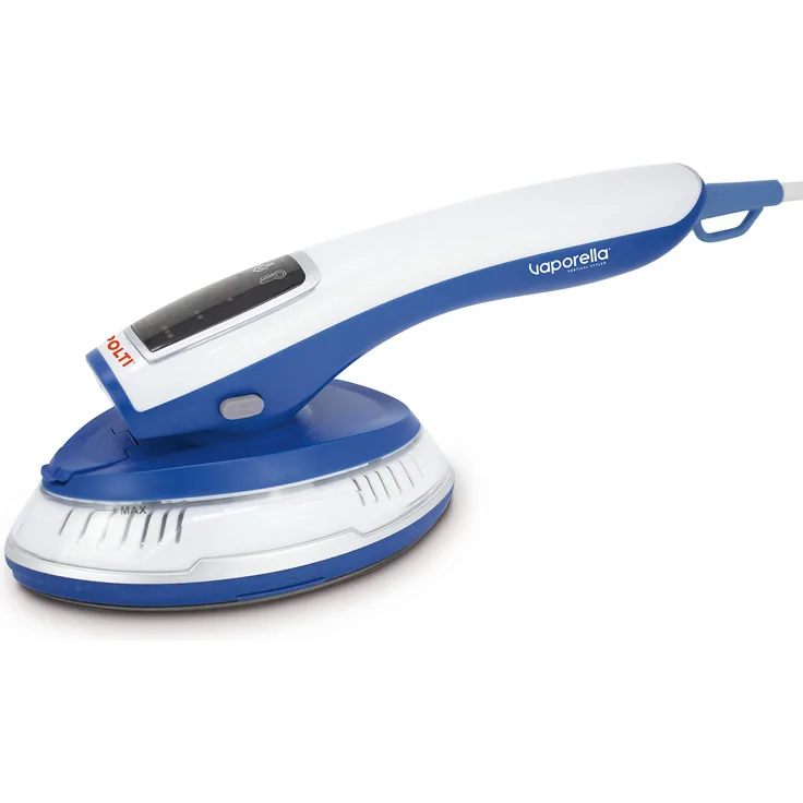 Polti PLEU0246 VAPORELLA VERTICAL STYLERGSM20 Tragbarer Dampfglätter, Keramik, Blau, Weiß, Steamer