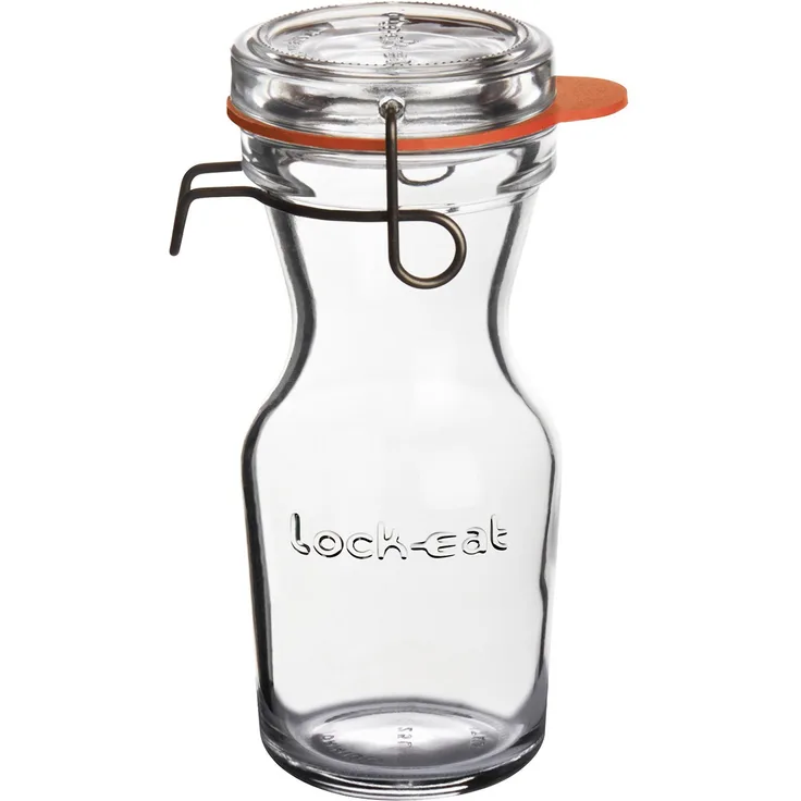 Luigi Bormioli Lock-Eat Karaffe, 0,25L, mit Deckel