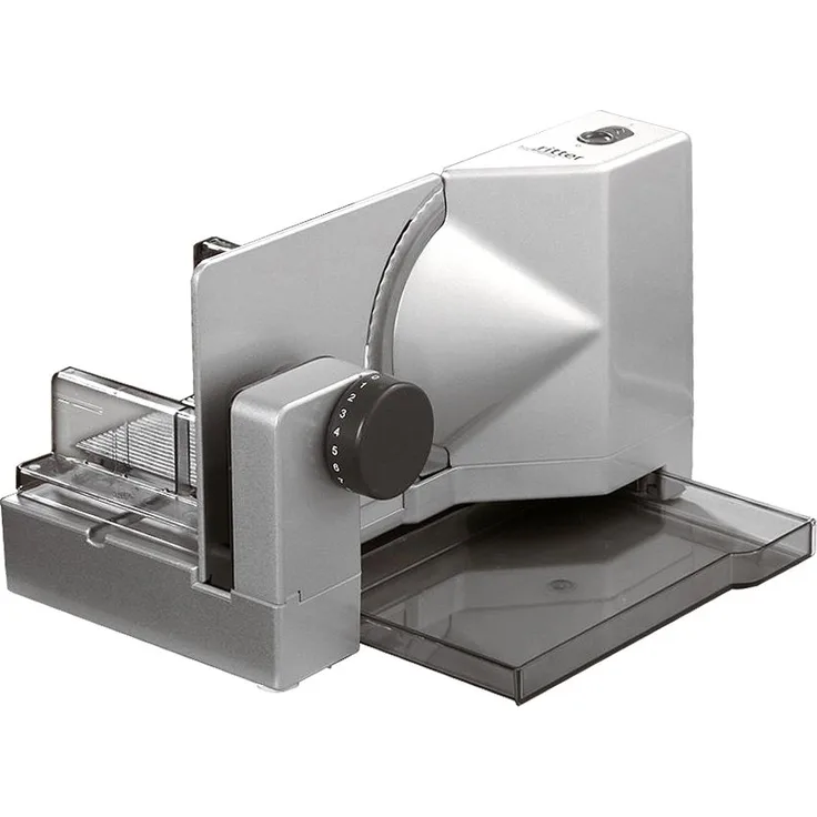 Ritter Einbau-Allesschneider , Edelstahl, lila, 8 x 7,5 x 20 cm