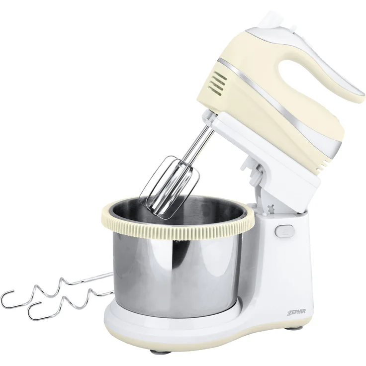 Zephir zhc467 C Mixer mit Schüssel, creme