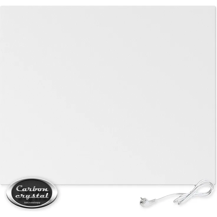 Viesta H1200 Infrarotheizung Carbon Crystal, 1200 W, 230 V, Weiß, ohne Thermostat, Infrarotheizung