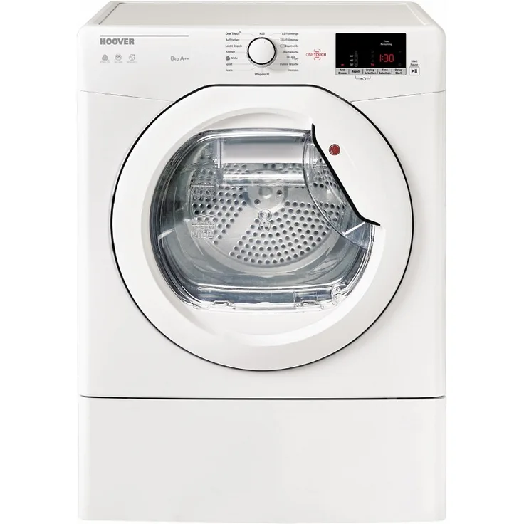 Hoover VTH 980NA2C84, Wärmepumpentrockner, A++, Fassungsvermögen 8 kg, Standgerät, Breite 59,6 cm, Kindersicherung, Wärmepumpe