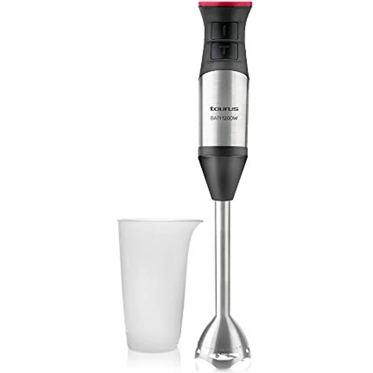 Taurus Bapi Unic Mixer 1 Zubehör 1200 W Schwarz-silberfarben