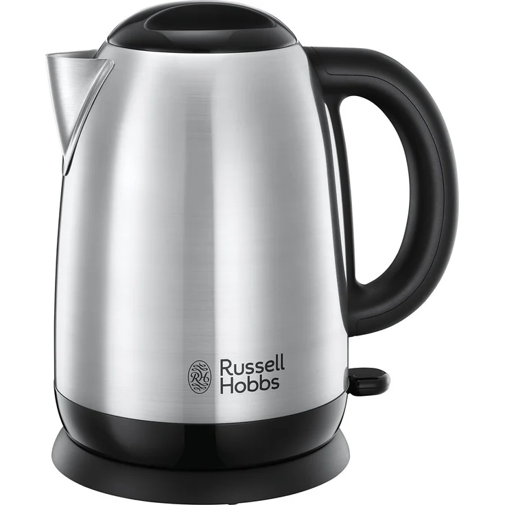 Russell Hobbs Wasserkocher, Adventure, 1,7l, 2400W, Schnellkochfunktion, Edelstahl, herausnehmbarer Kalkfilter, optimierte Ausgusstülle, Füllmengenmarkierung, Teekocher 23912-70 – Bild 1