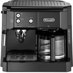 De'Longhi BCO 411.B Espressomaschine, Kombi-Maschine, mit Pumpe, schwarz, 1,4 Liter