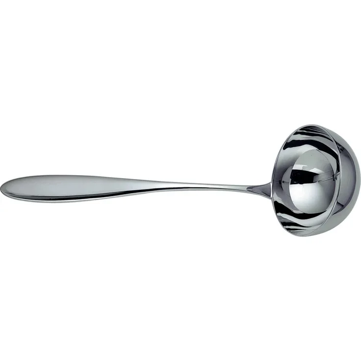 Alessi Mami Schöpfkelle, Edelstahl, Silber, 10 x 29.5 x 21 cm