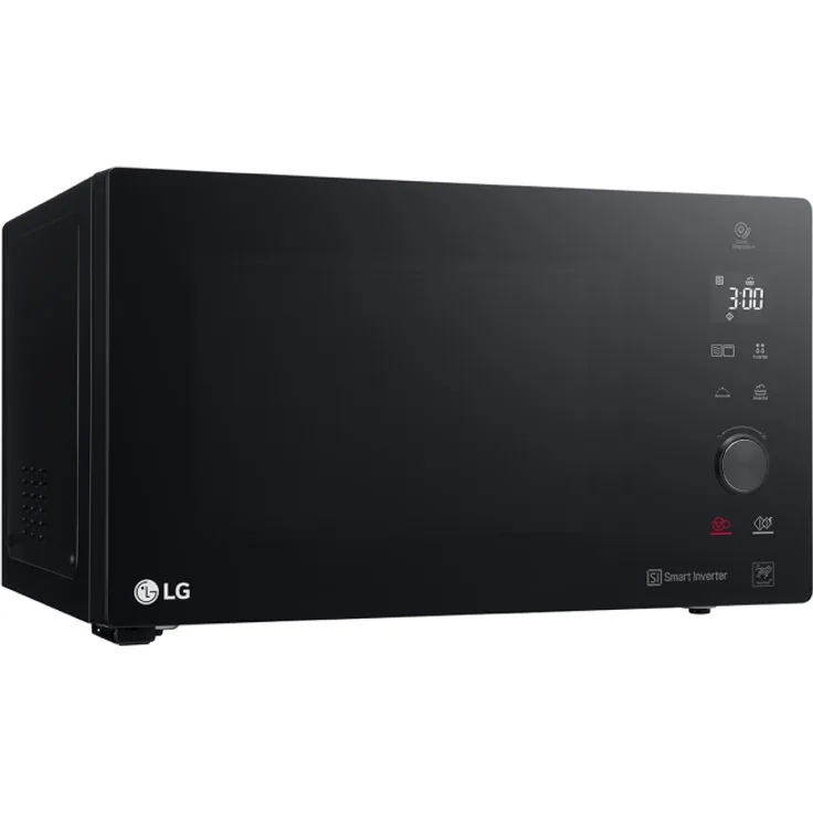 LG MH7265DPS Mikrowelle mit Grill, Standgerät, 32 Liter Garraum, 1200 Watt, Auftauen, schwarz