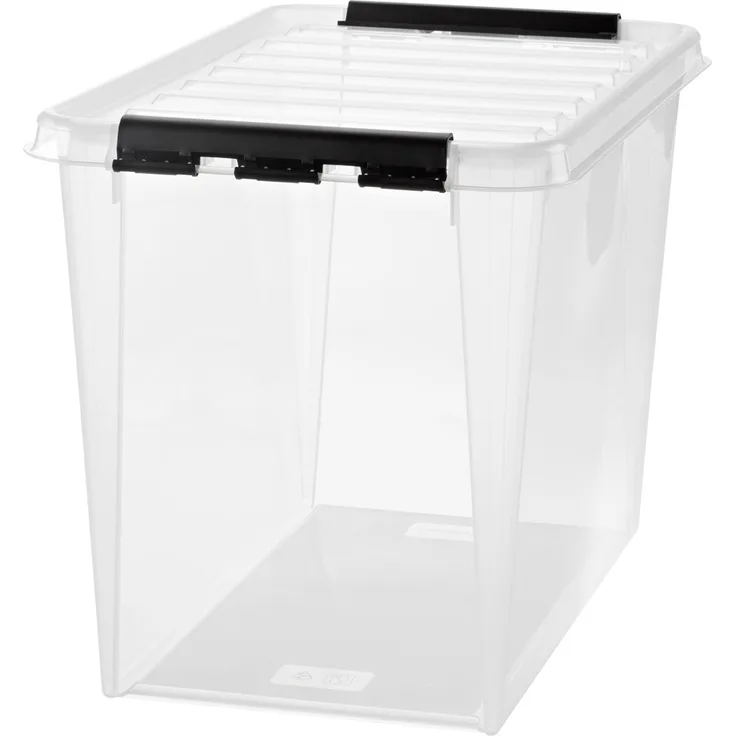 Orthex 3477170 Smart Store Classic 65 Clipbox, PP, Transparent, 60 x 40 x 43 cm