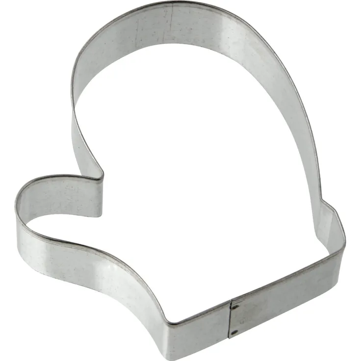 Zenker 7781 Ausstecher Patisserie Handschuh, Verzinntes Weißblech, silber, 8 x 7,2 x 1,7 cm