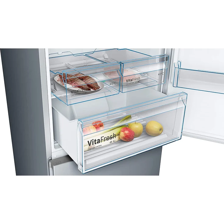 Bosch KGN49XIEA Kühl-Gefrierkombination, freistehend, NoFrost, 0-Grad-Zone, LED, Breite 70 cm – Bild 4