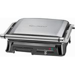 Clatronic KG 3571 Kontaktgrill, 29,5 x 23,5 cm, Keramikbeschichtete Grillplatte, 2000 Watt
